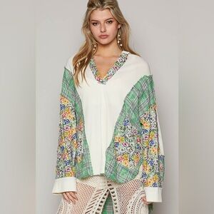 #214 New POL Oversized thermal top with hood